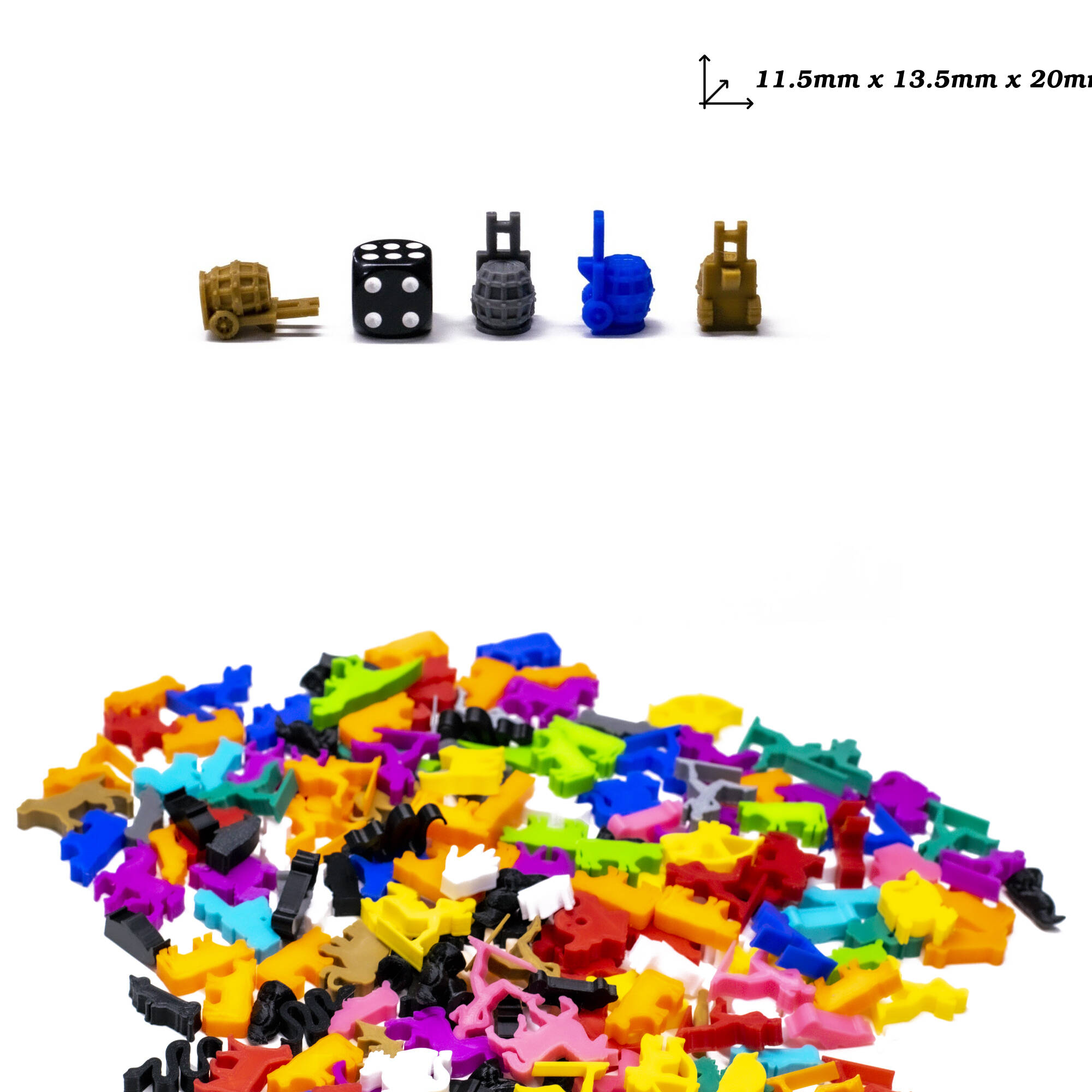 Carro con Barril Miniaturas para Juegos de Mesa - Juego de Mesa Accesorio DnD Piezas - Imagen 6 de 68